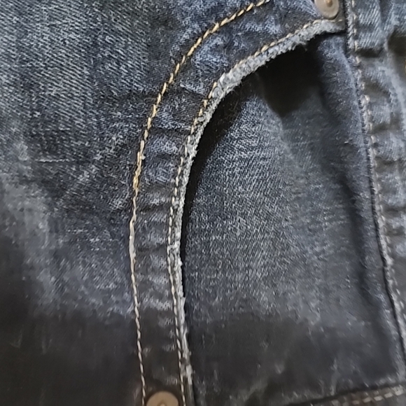 Nautica Jeans Company Distressed Denim Mens Sz 33x34 Blue. - Picture 11 of 13